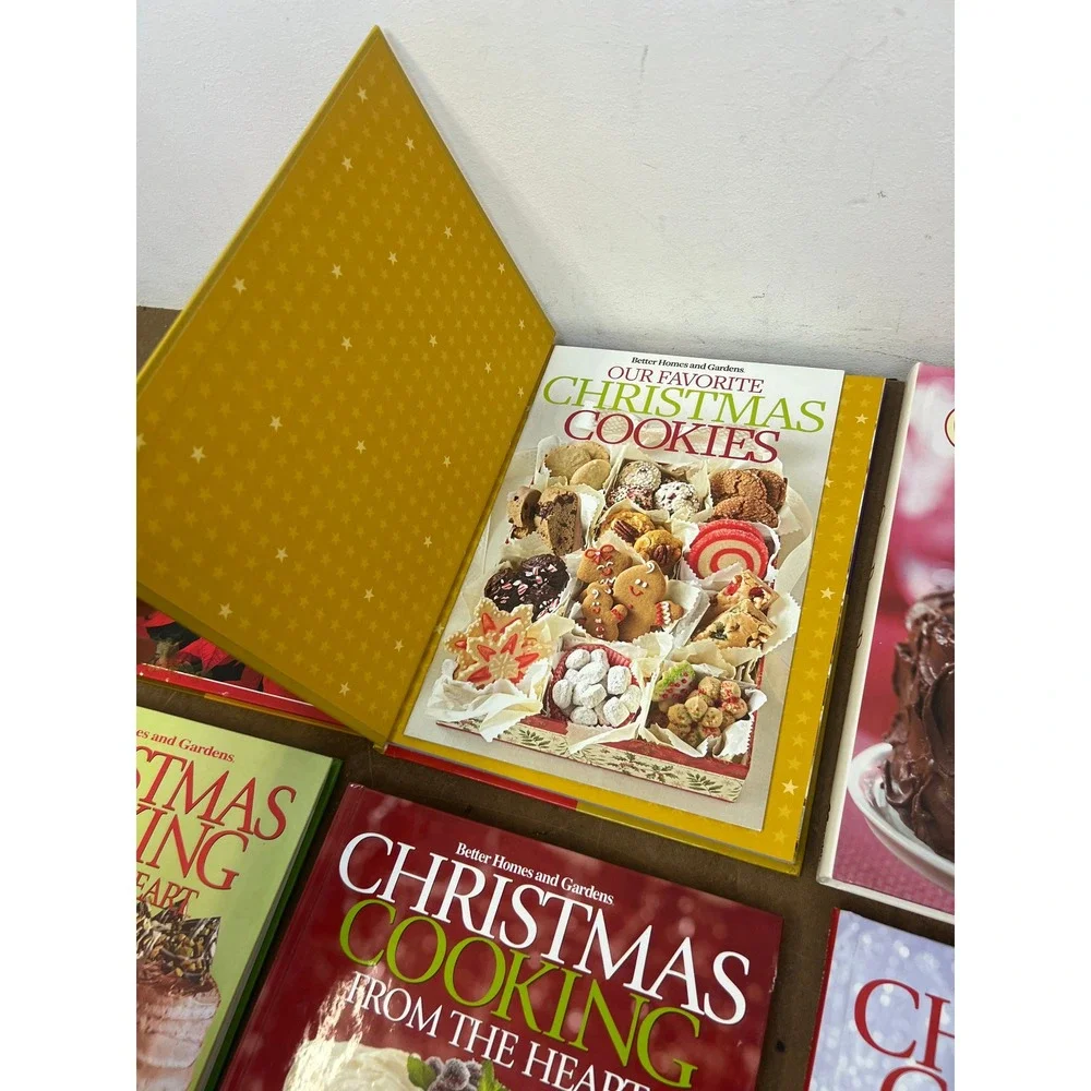 Better Homes and Gardens Hardback Recipe Books x11 Annual Christmas Cooking Lot